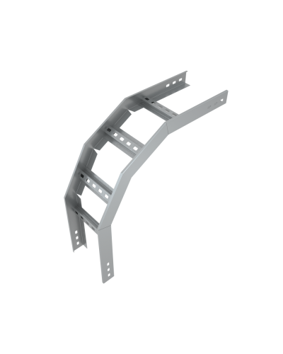 Угол лестничный вертикальный внешний 90 гр. 50х600х1,2 мм HD85 КМ-профиль (LVL90-50-600-1.2 HD85) в Калининграде Аксессуары для лотков Pintop.ru