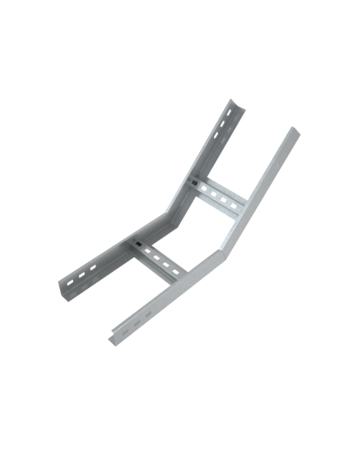 Угол лестничный вертикальный внутренний 45 гр. 70х500х1,2 мм HD КМ-Профиль (LNL45-70-500-1.2 HD) в Калининграде Аксессуары для лотков Pintop.ru