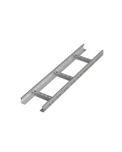 Лоток лестничный 50х200х1,2 L2500 мм N КМ-профиль (LL50-200-1.2-2500 N) в Калининграде Кабельные лотки Pintop.ru