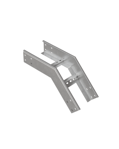 Угол лестничный вертикальный внешний 45 гр. 100х300х1,2 мм INOX304 N КМ-Профиль (LVL45-100-300-1.2 INOX304 N) в Калининграде Аксессуары для лотков Pintop.ru