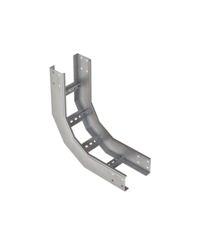 Угол лестничный вертикальный внутренний 90 гр. 100х800х2,0 мм N КМ-профиль (LNL90-100-800-2.0 N) в Калининграде Аксессуары для лотков Pintop.ru