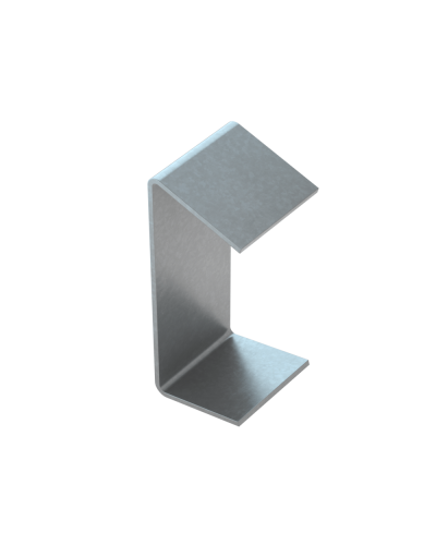 Распорка для швеллера 50х50х2,5 мм (под основание 160 мм) HD КМ-профиль (RP45-148-2.5 HD) в Калининграде Аксессуары для лотков Pintop.ru