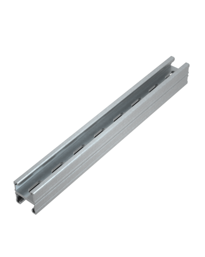 Страт-профиль двойной 41х21 L4500 мм s:1,5 HD КМ-профиль (2STP41-21-4500 HD) в Калининграде Аксессуары для лотков Pintop.ru