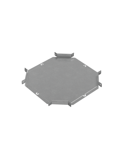 Х-разветвитель 50х400 мм ПЛЮС HD85 КМ-профиль (XDplus50-400 HD85) в Калининграде Аксессуары для лотков Pintop.ru