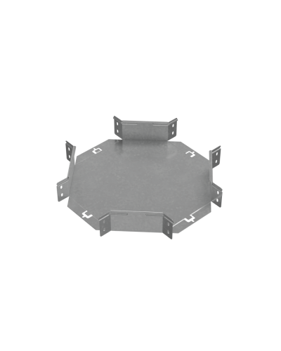 Х-разветвитель 80х200 мм ПЛЮС КМ-Профиль (XDplus80-200) в Калининграде Аксессуары для лотков Pintop.ru