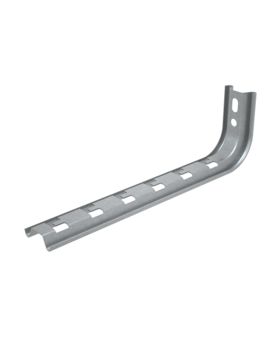 Консоль L-образная безвинтовая 300 мм INOX304 КМ-Профиль (KSLBV300 INOX304) в Калининграде Аксессуары для лотков Pintop.ru