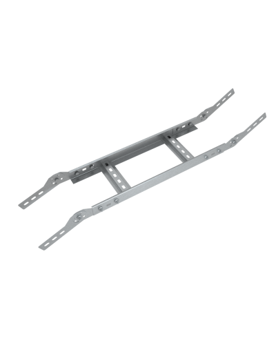 Вертикальный шарнирный угол 100х100х1,2 мм КМ-Профиль (LSHL100-100-1.2) в Калининграде Аксессуары для лотков Pintop.ru