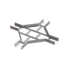 Х-разветвитель лестничный 80х600х1,5 мм INOX304 N КМ-Профиль (LXD80-600-1.5 INOX304 N)