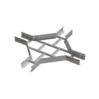 Х-разветвитель лестничный 100х400х1,5 мм HD N КМ-профиль (LXD100-400-1.5 HD N)