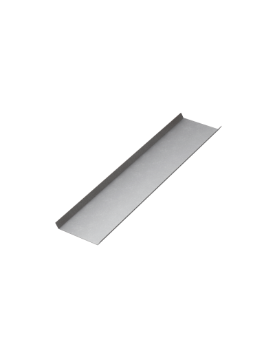 Дно лестничного лотка неперфорированное 400х1,0 L2000 мм КМ-профиль (DLL400-1.0-2000) в Калининграде Кабельные лотки Pintop.ru