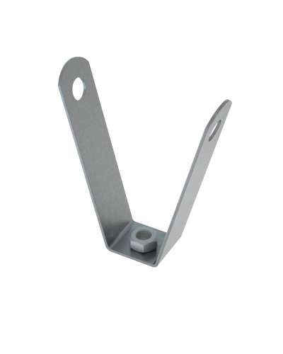 V-подвес для профнастила М10 КМ-Профиль (VPSM10) в Калининграде Аксессуары для лотков Pintop.ru