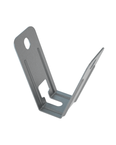 V-подвес для профнастила универсальный INOX304 КМ-Профиль (VPSU INOX304) в Калининграде Аксессуары для лотков Pintop.ru