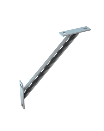 Укосина для консолей 800 мм КМ-Профиль (UK800) в Калининграде Аксессуары для лотков Pintop.ru