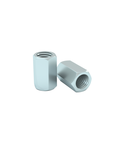 Гайка соединительная М10 DIN 6334 (упак. 30 шт) КМ-Профиль (MS10) в Калининграде Крепеж Pintop.ru