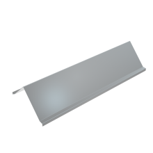 Крышка лотка двускатная 400х1,2 L2000 мм HD85 КМ-профиль (KLZ400-1.2-2000 HD85)