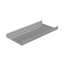 Лоток перфорированный 80х500х1,0 L2500 мм "Стандарт ПЛЮС" INOX304 КМ-Профиль (LPEplus80-500-1.0-2500 INOX304)