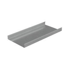 Лоток неперфорированный 80х500х1,2 L2000 мм "Стандарт ПЛЮС" INOX304 КМ-Профиль (LNEplus80-500-1.2-2000 INOX304)