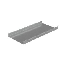 Лоток неперфорированный 80х600х1,5 L3000 мм "Стандарт ПЛЮС" INOX304 КМ-Профиль (LNEplus80-600-1.5-3000 INOX304)