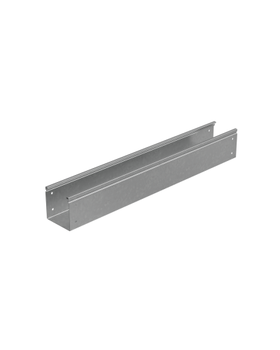 Лоток неперфорированный 100х100х1,0 L2000 мм Стандарт ПЛЮС INOX304 КМ-Профиль (LNEplus100-100-1.0-2000 INOX304) в Калининграде Кабельные лотки Pintop.ru