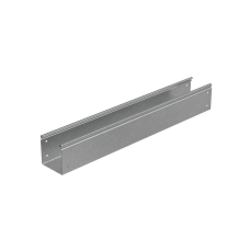 Лоток неперфорированный 100х100х1,0 L2500 мм "Стандарт ПЛЮС" INOX304 КМ-Профиль (LNEplus100-100-1.0-2500 INOX304)