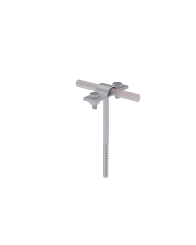 Держатель для прутка Ø 5-10 мм вкручиваемый L250 мм TD КМ-Профиль (DPV-L250-D5-10 TD) в Калининграде Монтажные материалы Pintop.ru
