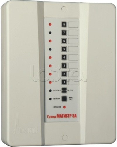 Прибор приемно-контрольный охранно-пожарный немодульного типа Магистраль Гранд МАГИСТР 1А в Калининграде Приемно-контрольные приборы Pintop.ru