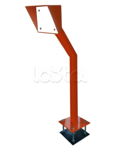 Стойка для считывателя Аякс 150х150 мм, черная, Базовая, наклонная в Калининграде Дополнительное оборудование для СКУД Pintop.ru