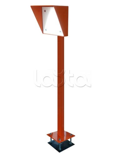 Стойка для считывателя Аякс 150х150 мм, черная, Базовая, прямая в Калининграде Дополнительное оборудование для СКУД Pintop.ru