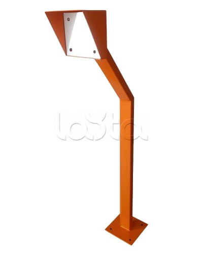 Стойка для считывателя Аякс 150х150 мм, черная, Лайт, наклонная в Калининграде Дополнительное оборудование для СКУД Pintop.ru