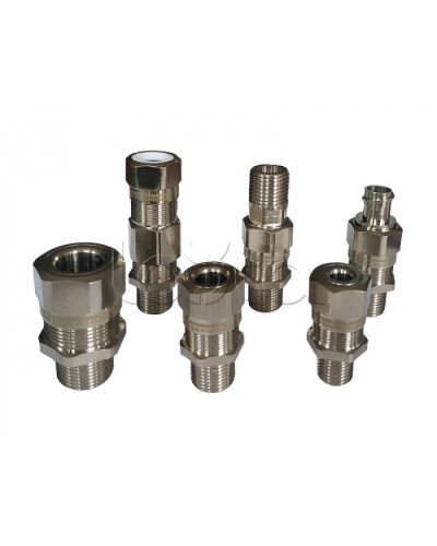 Металлический кабельный ввод взрывозащищённый Магнито-Контакт ВН20 Мр20 (под металлорукав Ø20) 1ExdIICGb/1ExeIIСGb/0ExiaIICGa/2ExnRIIGc/ExtaIIICDa в Калининграде Аксессуары для кабель-канала Pintop.ru