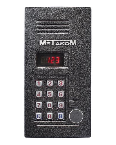 Блок вызова домофона Метаком MK2012-RFE в Калининграде Блоки вызова многоабонентные Pintop.ru