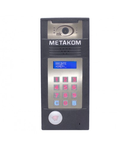 Многоабонентый антивандальный блок вызова со встроенной видеокамерой Метаком MК2018-TMRFGV в Калининграде Блоки вызова многоабонентные Pintop.ru