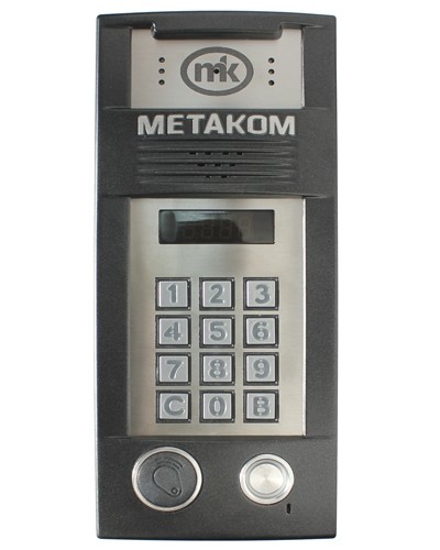 Блок вызова Метаком MК2018-TMRFV в Калининграде Блоки вызова многоабонентные Pintop.ru