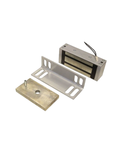 Замок электромагнитный Олевс М1-300 серый в Калининграде Электромагнитные замки Pintop.ru