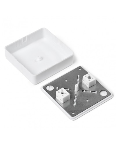 Коробка монтажная огнестойкая пластиковая КМОП IP31 (4к х 2,5мм2) 75х75х23 Пожтехкабель 072-002 в Калининграде Кабеленесущая система ПожТехКабель Pintop.ru