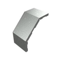 Крышка угла вертикального внешнего 90° 100х15 (0,7) для лестничного лотка ПожТехКабель (651-400)