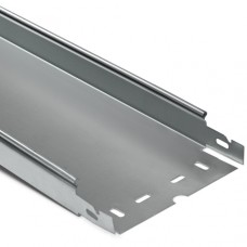 Лоток неперфорированный PTK-Line ЛМНО 400x100 (1,0) 3м ПожТехКабель (536-045)