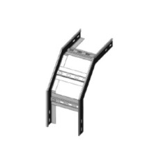 Угол вертикальный внешний 90° 400х80 (1,2) для лестничного лотка ПожТехКабель (651-315)