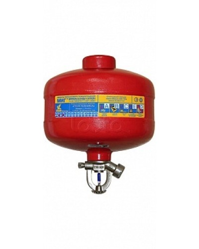 Модуль порошкового пажаротушения ПОЖТЕХНИКА МПП-2,5/141 МИГ (температура срабатывания +141°С) (красный) в Калининграде Модули порошковые Pintop.ru