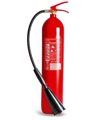 Огнетушитель ПОЖТЕХНИКА ОУ-5 ИНЕЙ (55В, до 10 000V) (баллон по ГОСТ 949) в Калининграде Огнетушители Pintop.ru
