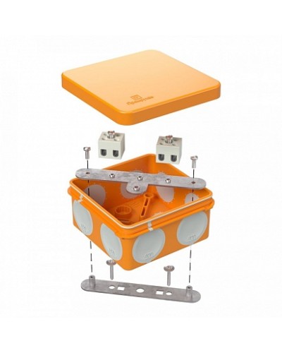 Коробка огнестойкая для о/п двухкомпонентная 60-0210-FR2.5-6 Е15-Е120 80х80х40 Промрукав (60-0210-FR2.5-6) в Калининграде Огнестойкие кабельные линии Pintop.ru