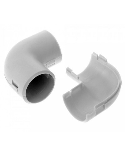 Соединитель угловой разборный д25 (5шт/300шт уп/кор) Промрукав (PR.07525м) в Калининграде Повороты, муфты, тройники Pintop.ru