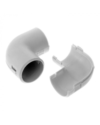 Соединитель угловой разборный д32 (30 шт/уп/) Промрукав PR.07532 в Калининграде Повороты, муфты, тройники Pintop.ru