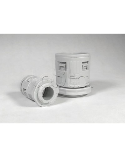 Муфта вводная для гофрированных труб серая ВМ-ГТ-16 Промрукав (PR08.3268) в Калининграде Повороты, муфты, тройники Pintop.ru