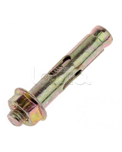 Анкерный болт с гайкой оцинкованный М8/10х60 (50 шт/уп) Промрукав (PR08.3671) в Калининграде Крепеж Pintop.ru