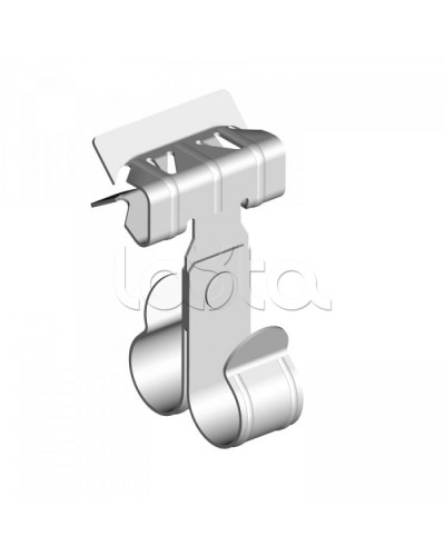 Зажим балочный 15-20 мм под трубу 20 мм двойной Промрукав (PR08.5855) в Калининграде Аксессуары для лотков Pintop.ru