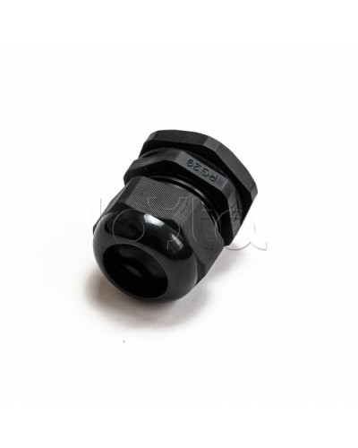 Кабельный ввод (сальник) PG 29 (IP68) d отверстия 18-25 мм черный (2 шт/уп) Промрукав (PR08.7077) в Калининграде Аксессуары для лотков Pintop.ru