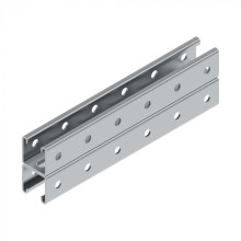 Профиль STRUT двойной HDZ ПСД-41х41х3000 (2,5мм) Промрукав (PR08.9482)