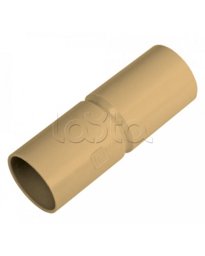 Патрубок-муфта с ограничителем сосна д25 (5шт/300шт уп/кор) Промрукав (PR13.0225) в Калининграде Повороты, муфты, тройники Pintop.ru