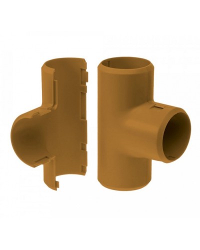 Тройник разборный бук д25 (1шт/200шт уп/кор) Промрукав (PR13.0257) в Калининграде Повороты, муфты, тройники Pintop.ru